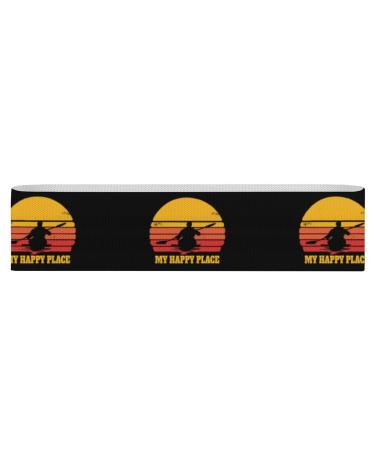 Kayaking Sunset Yoga Workout Bands Comfort Legs Booty Resistance Straps Physical Therapy Aids