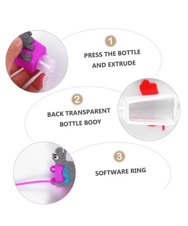 Didiseaon 12 Pcs Cartoon Pattern 30ml Hand Soap Silicone Cases - Perfect for Halloween Travel & Gifting - Buy Online on GoSupps.com