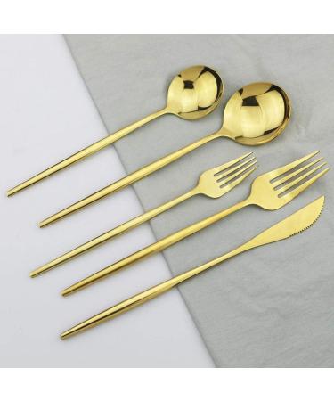 Stainless Steel Steak Cutlery Set Western Dessert Cutlery Cutlery Five Sets Black - Buy Online on GoSupps.com