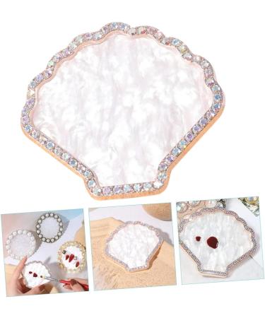  BIUDECO Resin Nail Art Palette Display Stand Mixing Tray for Nail Polish - Buy Online on GoSupps.com