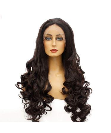 Lace Front Wigs Human Hair Pre Plucked Frontal Wig for Woman Brazilian Wave Human Hair Wigs Chemical Fiber Wig Curly Human Hair Wig Real Hair Real Hair Wish 22inch