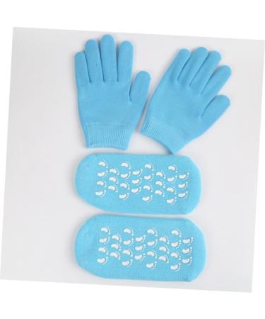 Ipetboom Womens Socks High Heel Socks Dry Feet Gel Socks Spa Gel Gloves Lotion Gloves Skin Care Gloves Beauty Plant Essential Oils Socks for Women Ladies Gloves Spa Gel Socks Dry Skin Hand - Buy Online on GoSupps.com