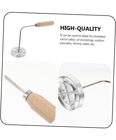 Zerodeko Fried Cone Mold Garland Swedish Fritters Gadget Cake Making Cutters for Timbale Dessert Momo 27x13.5cm Silver - Buy Online on GoSupps.com