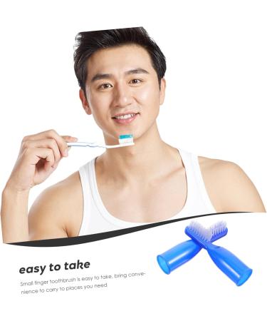 Beavorty Mini Toothbrush Set - 10 Portable Dental Accessories for Travel & Home | Finger Toothbrushes for Effective Teeth Cleaning - Buy Online on GoSupps.com