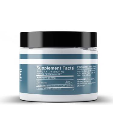 Earthborn Elements Zinc Gluconate 3 oz - Pure & Additive-Free | 1 Pack - Buy Online on GoSupps.com