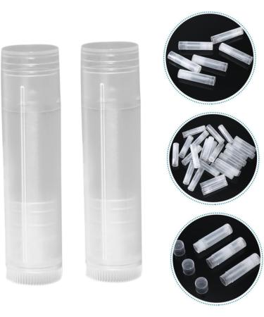 Baluue 100pcs Empty Lipstick Tube Empty Lip Balm Containers DIY Lip Gloss Tubes Lip Gloss Tubes Empty Pp - Buy Online on GoSupps.com