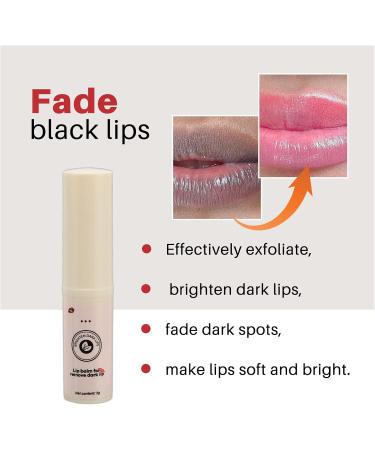  Fyearfly Lip lightening for dark lips lip balm to remove dark lips moisturizing and brightening lip balm for nourishing repair - Buy Online on GoSupps.com