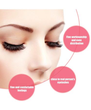 60pcs 3D Mink False Eyelashes Extensions - Easy Application Exquisite Craft Perfect for Any Occasion (12mm - Buy Online on GoSupps.com