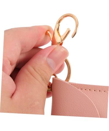 FOMIYES 6-Piece PU Leather Pendants & Keychains - Stylish Hand Soap & Hand Sanitizer Travel Bottles - Key Ring Decor for Easy Access - Buy Online on GoSupps.com