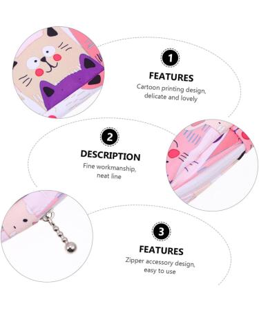 Healeved 4-Piece Aunts Towel & Storage Bag Set | Coin Bags Shopping Bags Fabric Pad Wet Bag & Tampon Holder | Eco-Friendly and Stylish Nursing Accessories - Buy Online on GoSupps.com