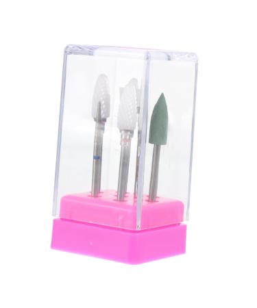 POPETPOP 7Pcs grinding head metal buffer nail bits for drill Manicure Drill Bit pedicure drill bits Nail File Bit nail file drill bits cuticle drill bit nail polish handheld Miss Silica gel