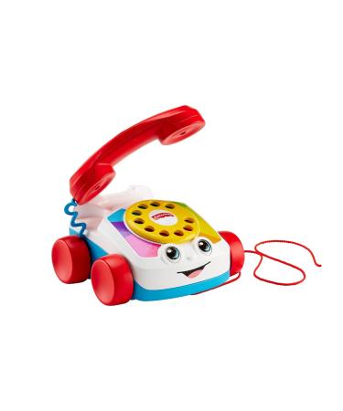 Fisher-Price FGW66 Chattering Phone - Baby Motor Skills Toy with Sounds for 12+ Months | Multi-Coloured International Shipping Available - Buy Online on GoSupps.com