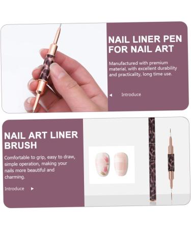 Ipetboom liner pen nail art liner the brush thread a needle Paint pen nail liner brush for nail art nail liner brush for manicure dreadlock fabric beads Pull pen pull wire - Buy Online on GoSupps.com