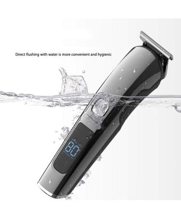 Professional Digital Hair Trimmer - Rechargeable Cordless Hair Clipper for Men | Low Noise Adjustable Ceramic Blade - Buy Online on GoSupps.com
