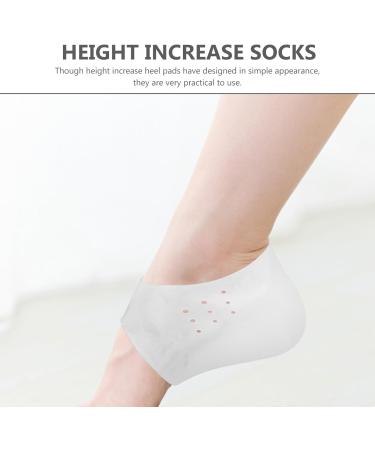 Height Increase Insoles for Men & Women - Healeved 5.5cm Silicone Heel Cushions - Invisible Comfort & Style - Buy Online on GoSupps.com