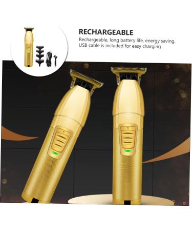 minkissy 1 Set Retro Clippers Recharge Hair Clippers Men Hair Trimmer Hair Cutting Shears Professional Hair Shears Recharge Hair Trimmer USB Hair Trimmer Abs Man Automatic Electric Fader - Buy Online on GoSupps.com