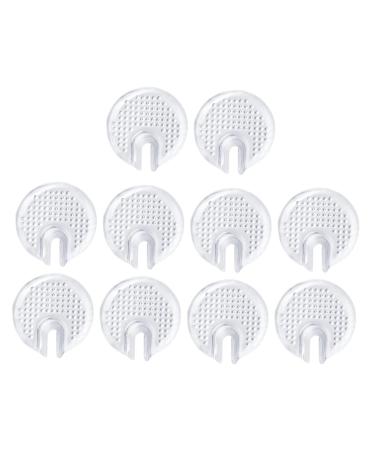 5 Pairs Sandal Thong Toe Guards Thong Sandals Toe Guard Foot Pads Sandal Cushions Metatarsal Pads Gel Inserts Toe Cushion Toe Protectors Toe Pads Gel pad Replaceable