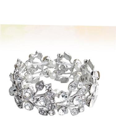 Frcolor Hand Jewelry: Women's Wedding Tennis Bracelet - Strass Pearl & Crystal Accessories - Buy Online on GoSupps.com