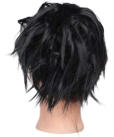 Tousled Hair Extensions Scrunchie - Brown Blonde Elastic Updo Bun - Buy Online on GoSupps.com