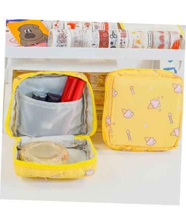 Buy Healeved 6 pcs Storage Bags for Women's Bandages & Menstrual Items - Zipper Pocket Cute Oxford Fabric Perfect for Tampons & More! - Buy Online on GoSupps.com