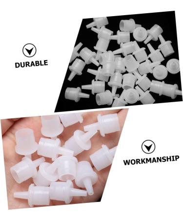 FRCOLOR 500 Pcs Glue Bottle Stoppers - White Plastic Nozzle for Easy Replacement | International Shipping Available - Buy Online on GoSupps.com