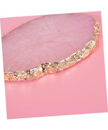  ULDIGI Cosmetic Nail Polish Dongles Golden Edge Nail Holder Mixing Dongles Dongle Makeup Tray Resin Pads Reconcile Eyeshadow - Buy Online on GoSupps.com