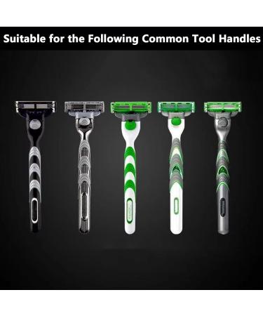 8-Piece Men's Wet Razor Set + Replacement Blades | Perfect Gift for Men - Buy Online on GoSupps.com