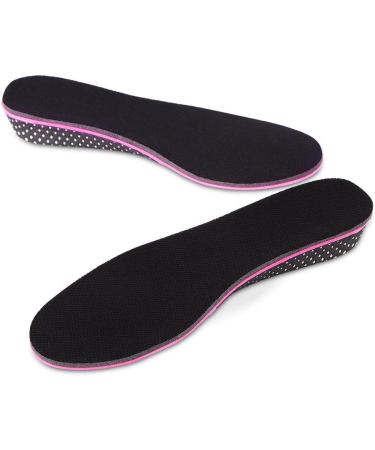Height Increasing Insoles - 3CM Shock Absorbing EVA Heel Lift Inserts | Customizable Comfort for Sports & Daily Use - Buy Online on GoSupps.com
