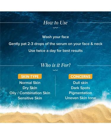 Glow+ Concentrate Face Serum | Radiance Serum with Vitamin C & Papaya | Hydrating & Fragrance-Free | All Skin Types | 1.01 Fl Oz/30ml - Buy Online on GoSupps.com