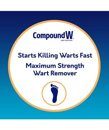 Compound W Wart Remover Pads Pack - 14 One Step Pads + 20 Plantar Foot Pads - Buy Online on GoSupps.com