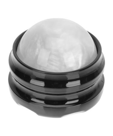 Gleavi 1 x massage ball Face massage roller muscle massage device Role for face facial massage massage roller depth tissue massage back roll Face fitness black base