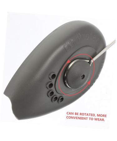 Baked Oil Silicone Hair Dye Cap 2pcs with Ear Protectors - Black 20X14.2CM - Buy Online on GoSupps.com