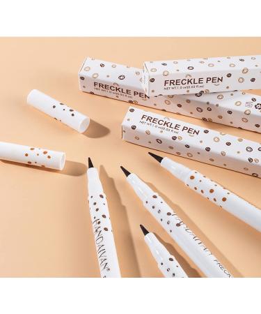 AKARY Freckle Pen - Professional Waterproof Concealer for Natural and Lifelike Freckles - Long-Lasting and Soft Makeup Pen in Light Brown - Buy Online on GoSupps.com