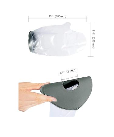 Xeodaun Waterproof Cast Cover Adult Hands Cover for Shower Bath Wound Protector for Burnt Hands Fingers Wrists - Buy Online on GoSupps.com