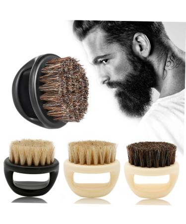 Minkissy Wild Boar Bristle Beard Brush & Hairbrush for Men - Premium Beard Care & Grooming Tools - Buy Online on GoSupps.com