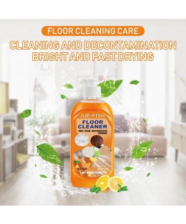 Floor Cleaner 100ml Multifunctional Floor Cleaner Natural Floor Cleaner Liquid With Fresh Lemon Smell Floor Tile Cleaner Shiner Liquid And Polisher For Cleaning Wooden Floors Marble And Tile (2sets) - Buy Online on GoSupps.com