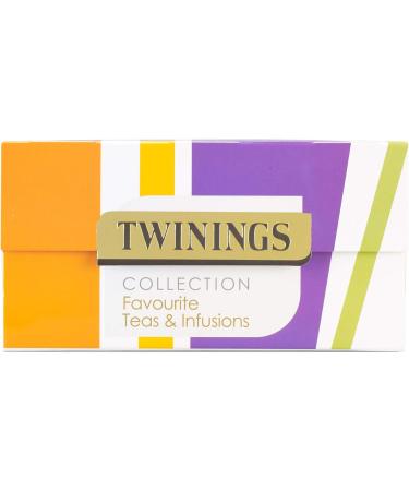 Twinings Favourite Collection Tea & Infusions Box - Best Selection of Favourites Tea & Infusions - Buy Online on GoSupps.com