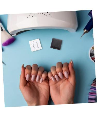 Ipetboom Nail Practice Stamp Nail Art Supply Nail Art Practice Supply Hand Painted Practice Stamper Nail Beauty Practicing Tool Nail Art Practice Tool Plastic Manicure White - Buy Online on GoSupps.com