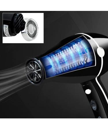 2300W Travel Hair Dryer Salon Hair Dryer Professional Blow Dryer Negative Ionic Technology 2 Speed 3 Heat Setting Cool Shot Button AC Motor Lightweight Fast Dry with Concentrator Low Noise - Buy Online on GoSupps.com