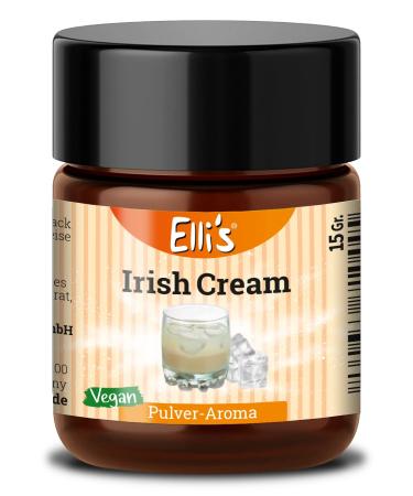 Ellis flavors Irish Cream powder Food Aroma |Vegan and low in calories |For food and drinks such as baking and cooking10 g