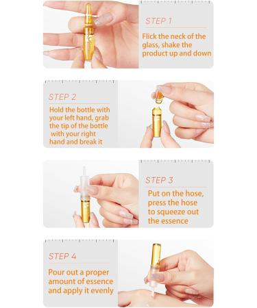 Vitamin C Serum for Face Vit C Serum Anti Ageing & Anti Wrinkle Serum Concentrated Ampoules Brightening Serum for Dull Tired Skin Powerful Antioxidant Protection face serum 7x2ml Ampoule Serum - Buy Online on GoSupps.com