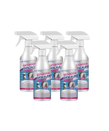 Stubborn Stains Cleaner Bathroom Cleaner Stainless Steel Washbasin Decontamination Shower Bath Glass Scale Cleaner (Color : 5PCS)