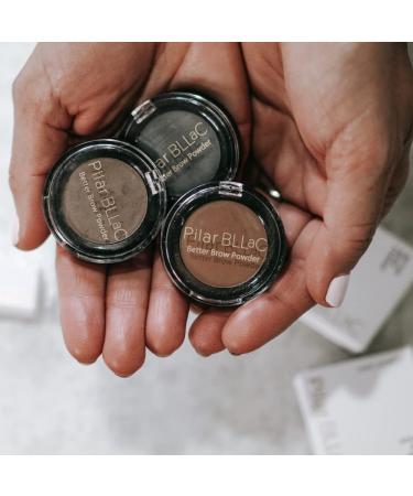 Pilar BLLaC Blonde to Brunette Better Brow Powder - Natural Eyebrow Makeup for Women - Buy Online on GoSupps.com