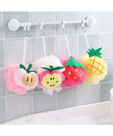 Buy Healeved 12 Pcs Ball Shower Balls | Fruit Bath Mesh Sponge Pouf for Luxurious Showers - Fast International Shipping - Buy Online on GoSupps.com