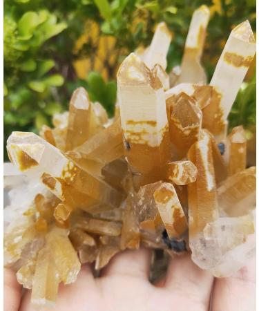 Room Decoration 300g Gemstone Crystal Cluster Natural raw Material Quartz Crystal Cluster Great Choice for Home Decoration - Buy Online on GoSupps.com