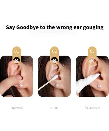 Ear Cleaner Earwax Removal Kit - 6 Pcs Set for Adults - Ear Wax Remover Tool with Storage Bag (Green) - Buy Online on GoSupps.com