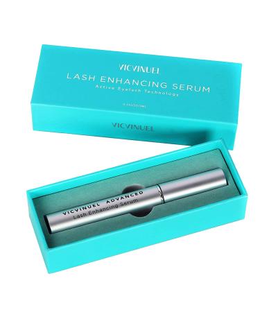 Eyelash Growth Serum—Lash Serum for Eyelash Growth, Enhancing the Growth of Lashes and Eyebrows, Advanced Treatment Formula with Proprietary Peptides, 60 Day Supply