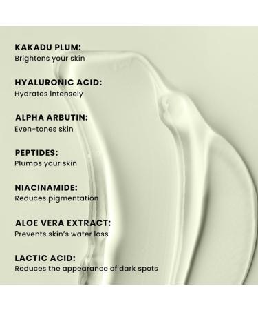 aj Golden Hour Glow Face Serum with Niacinamide Alpha Arbutin Hyaluronic Acid Moisturizer Aloe Vera Extract & Kakadu Plum| Non Sticky Serum for Men & Women & All Skin Types | 30Ml - Buy Online on GoSupps.com