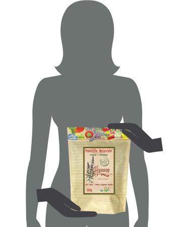 Foothills Naturals Hyssop Cut Herb Organic - 250g Digestive and Respiratory Help - Buy Online on GoSupps.com