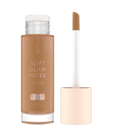 Catrice Soft Glam Filter Fluid Base No. 065 - Vegan Nourishing & Oil-Free - 3x30ml Pack for Radiant & Shiny Skin - Buy Online on GoSupps.com